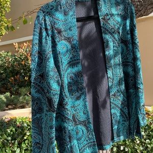 Vintage kimono blazer